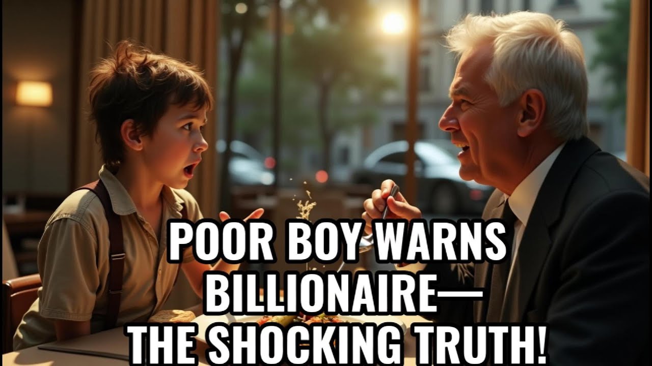 HOMELESS BOY SCREAMS AT BILLIONAIRE—THE TRUTH SHOCKS EVERYONE!