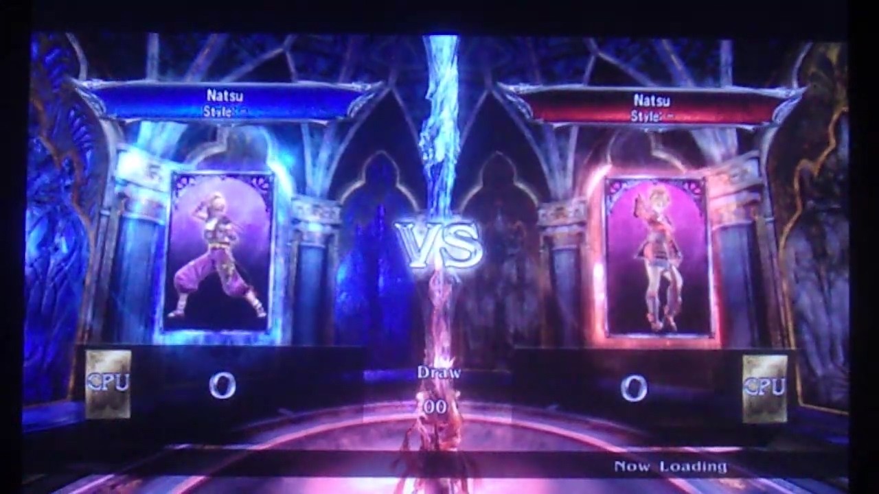 SOUL CALIBUR V NATSU VS NATSU (MIRROR MATCH)