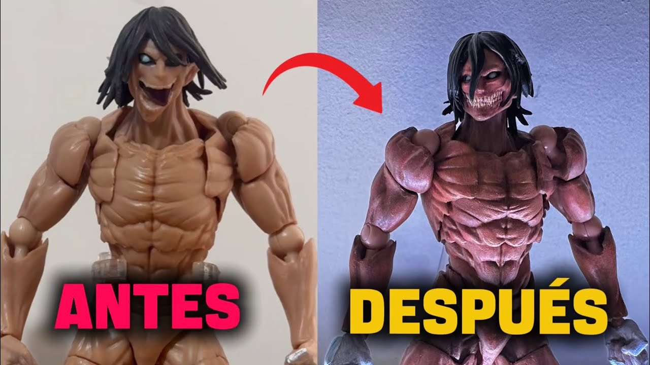 ¡¡CUSTOM de EREN TITAN BOOTLEG!! | Tiki Arts