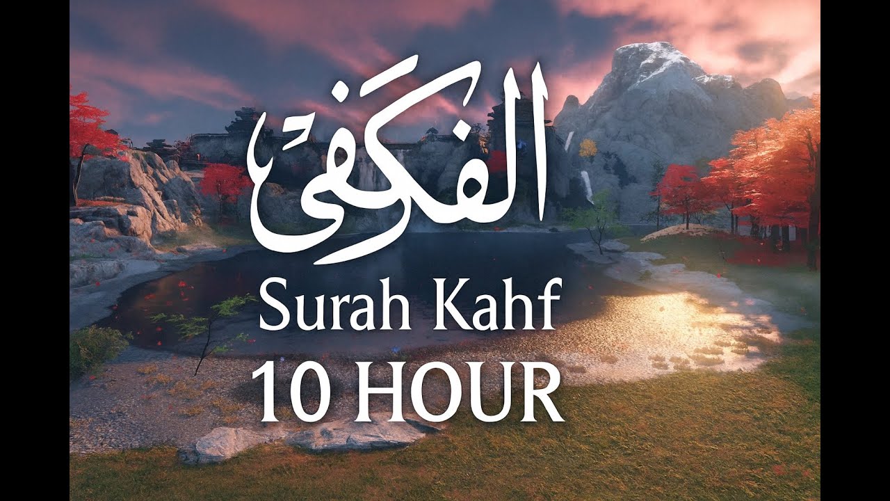 Surah Kahf (10 Hour Recitation) - Peaceful Quran Stream for Reflection & Sleep