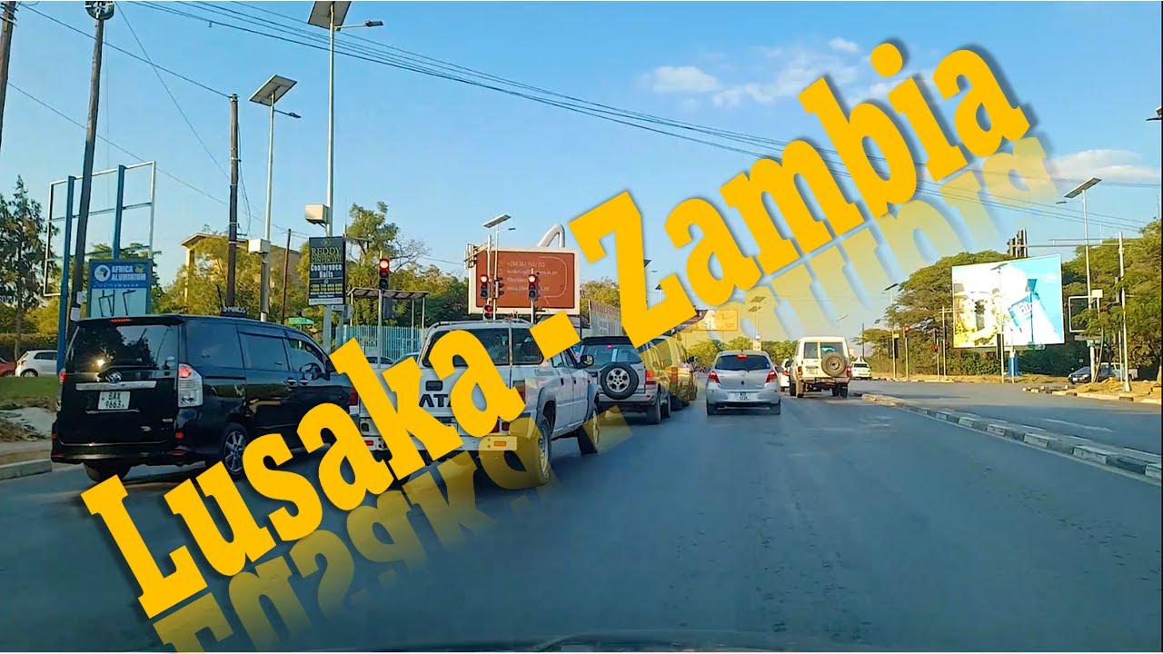 ZAMBIA - DRIVING AROUND LUSAKA HD (CBD - Long Acres - Kalingalinga - Kabulonga - Woodlands)
