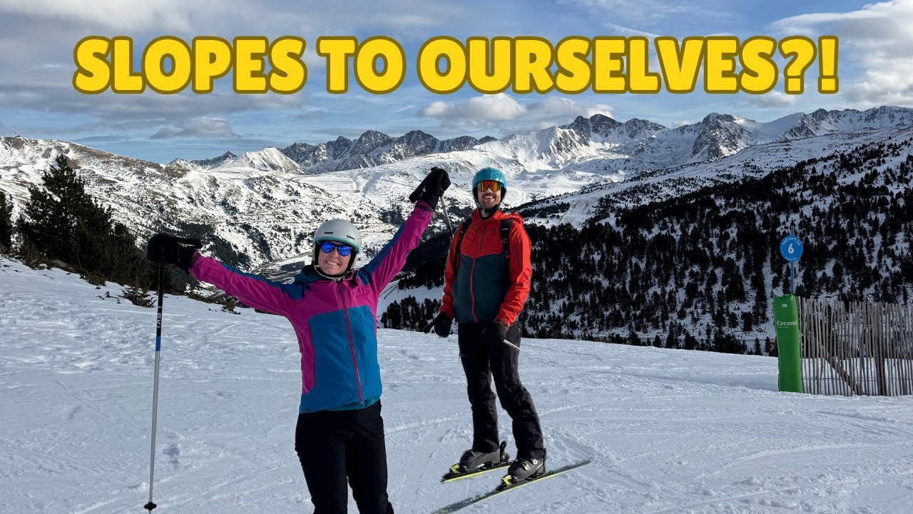Is Andorra good for skiing? (Vanlife Skiing Europe) - Euro Trip Part 23