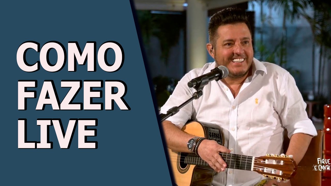 Como fazer LIVE SHOW PROFISSIONAL de Música ao Vivo (Transmissão Ao Vivo)