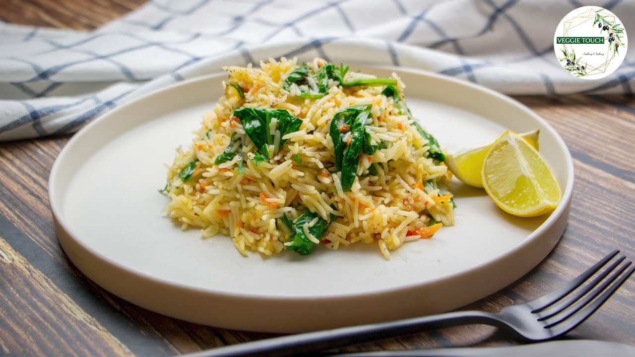 Greek Spinach Rice | Рис со Шпинатом по-гречески 🇬🇷