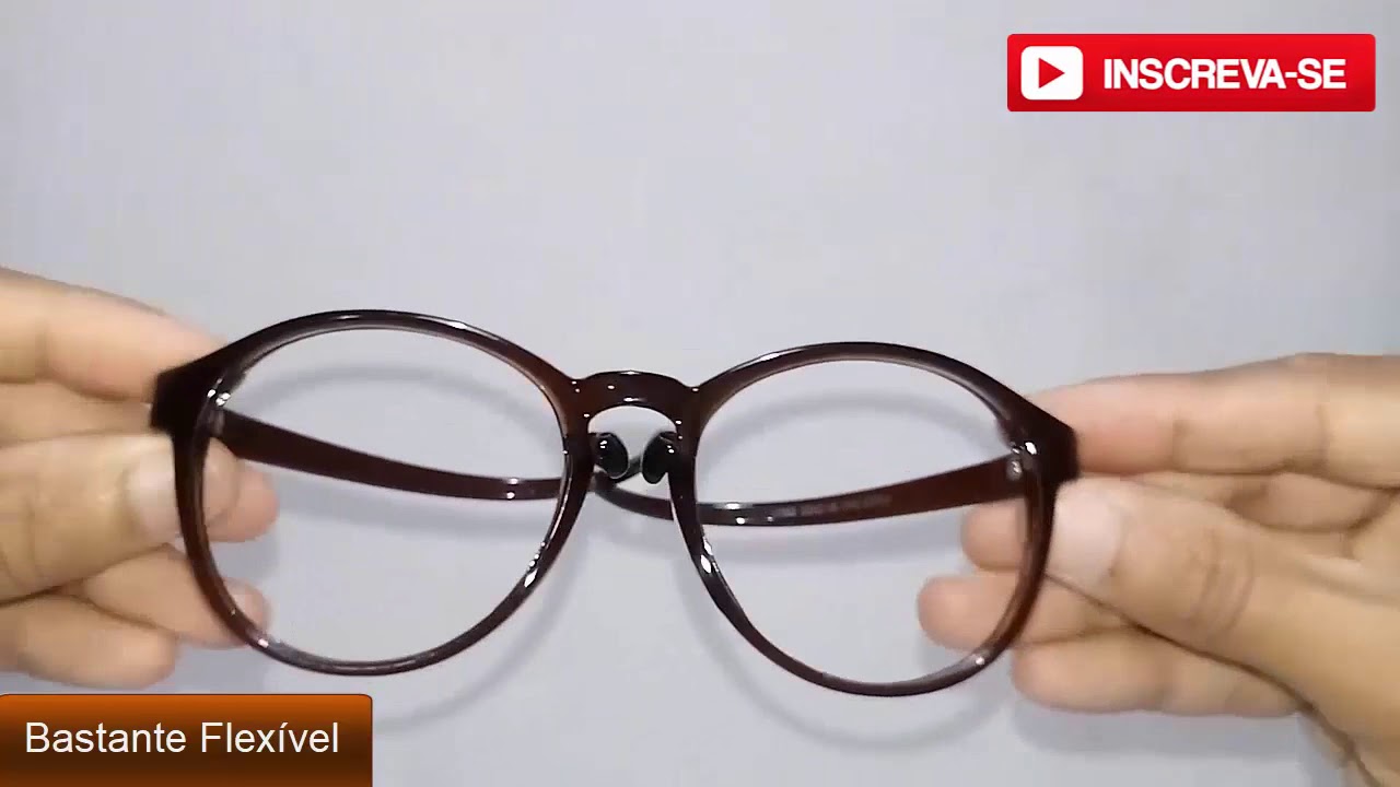 Arma&ccedil;&atilde;o de &Oacute;culos Marrom Super Resistente/ Possui Hastes Flex&iacute;vel!