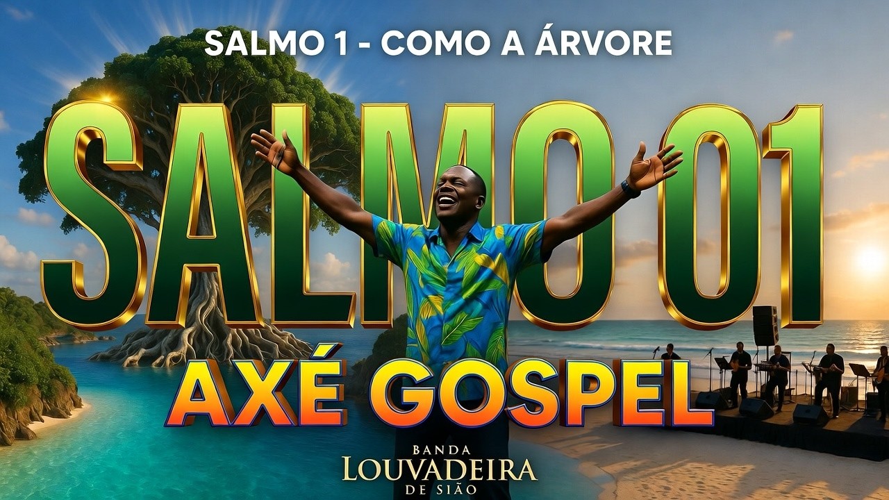 SALMO 01 - Axé Gospel 2026 | A Melhor Música Gospel pra Dançar e Adorar