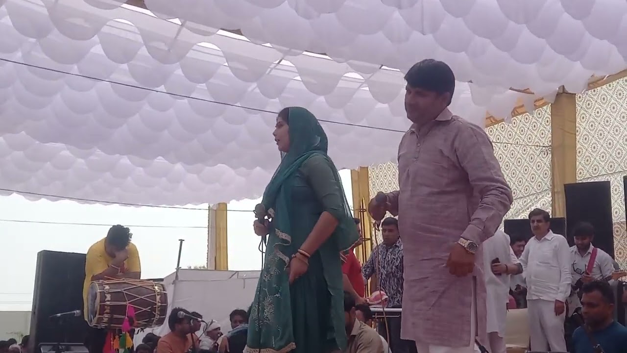 सिद्दीपुर लोवा(बहादुरगढ़) में मान परिवार ने मनाया 63वाँ हनुमान जन्मोत्सव, प्रदेश भर से आये कलाकार - 1