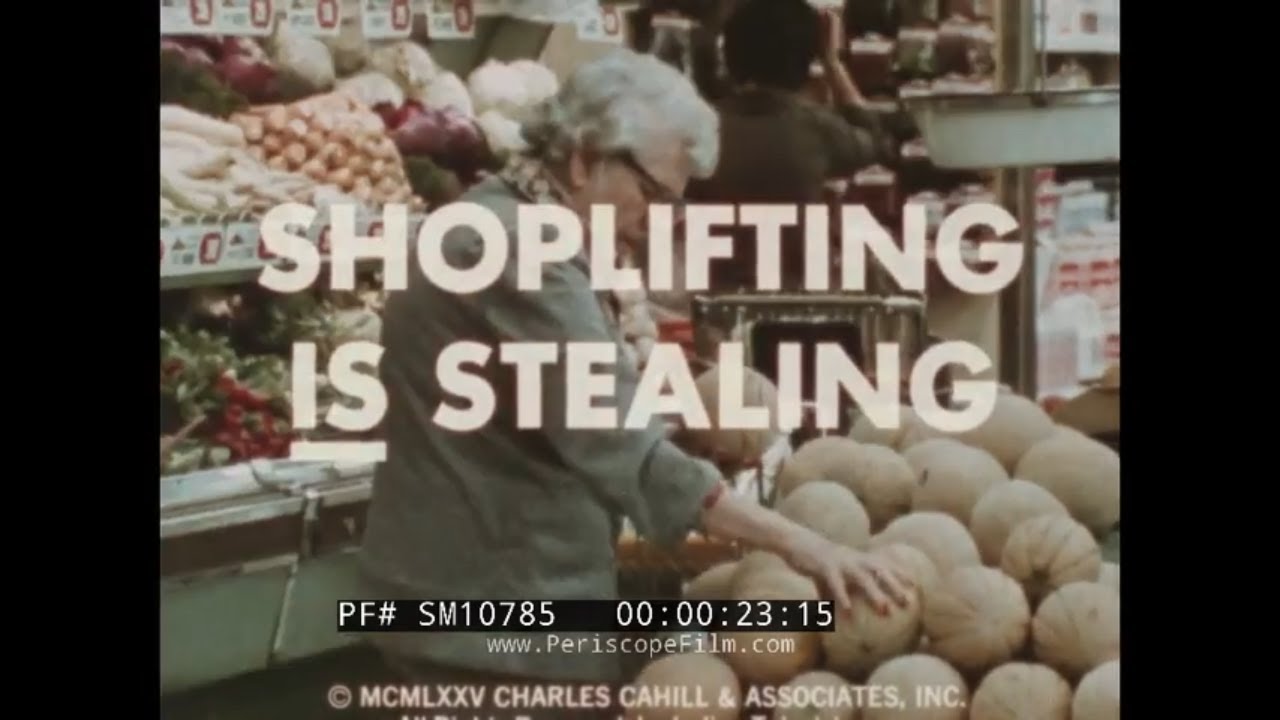 «КРАЖА В МАГАЗИНАХ — ЭТО ВОРОВСТВО» 1975 СТРАШИЛКА ПРОТИВ КРАЖ. ВИДЕОНАБЛЮДЕНИЕ И ПРАВОВЫЕ ПОСЛЕД...