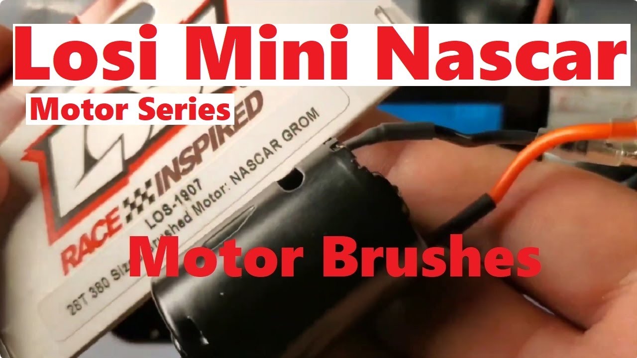 Losi Nascar: Motor Series E1: Motor Brush Deep Div.