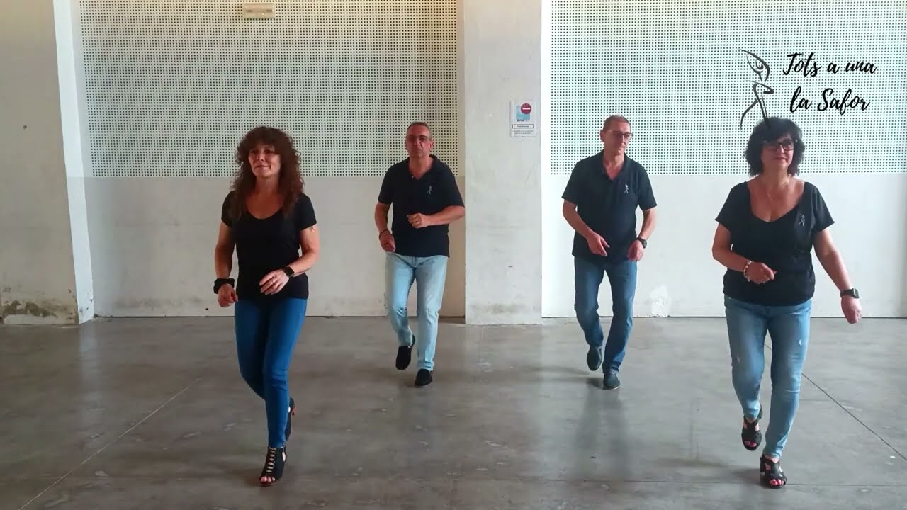 Cariñito - Cumbia - Baile en Linea - Ball en Linea - Line Dance - Ballo Di Gruppo