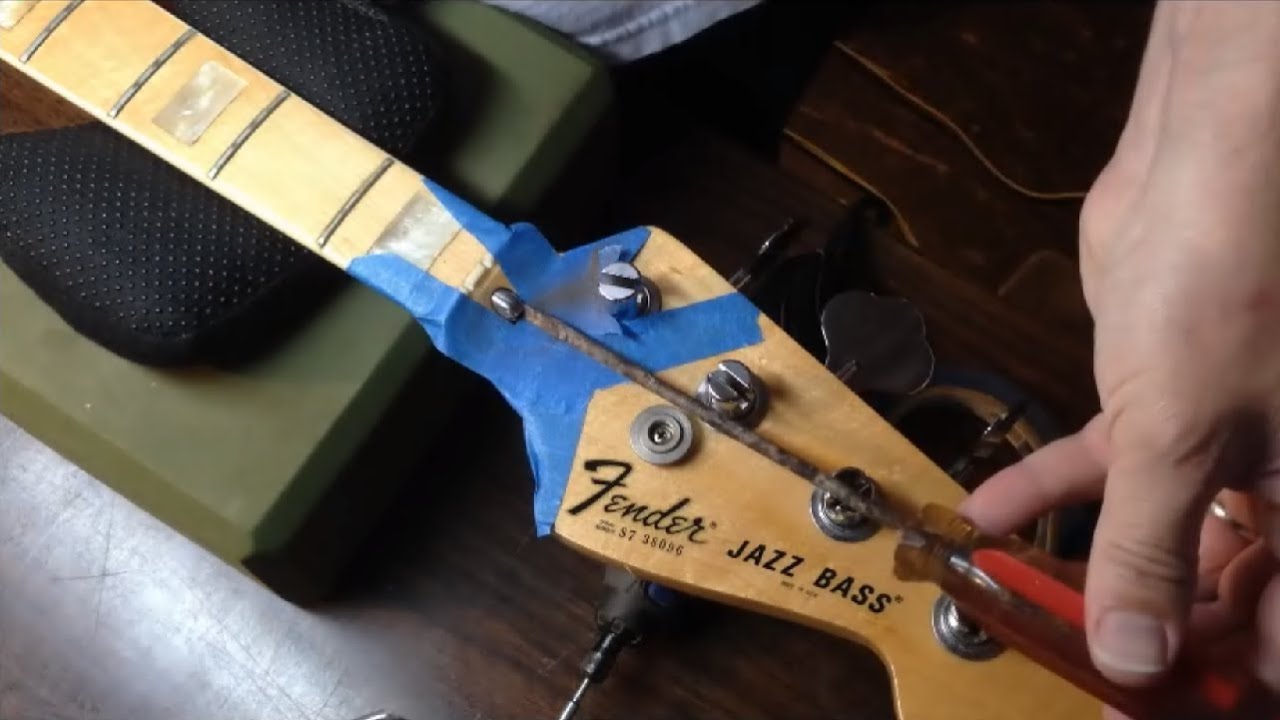 Removing a Stripped Fender Bullet Truss Rod Nut