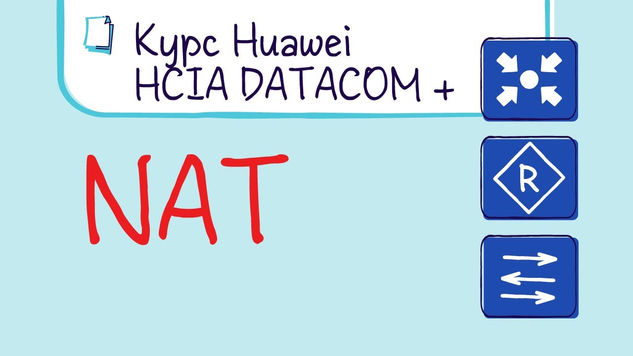 Курс Huawei HCIA Datacom. Лекция 23. NAT статический, динамический, PAT, Server NAT.