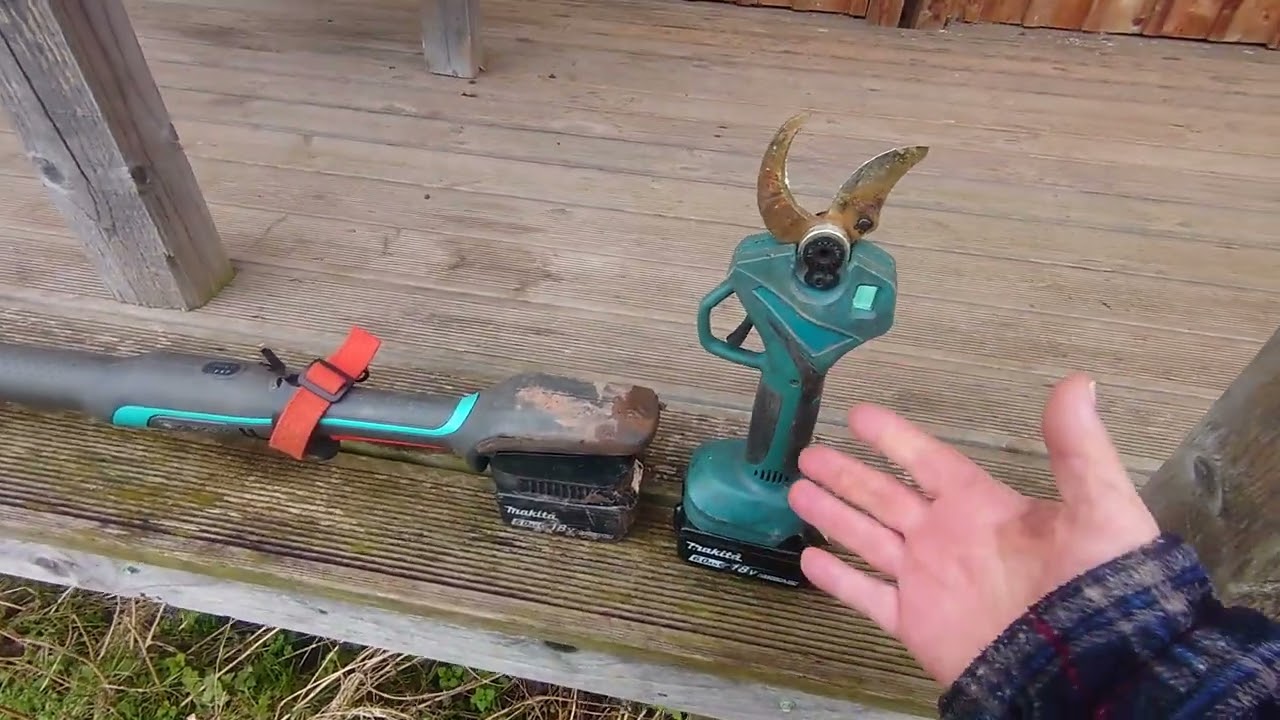 Gardena Telescopic Pruning Loppers HighCut 36018V P4A solo, long reach cordless power pruner