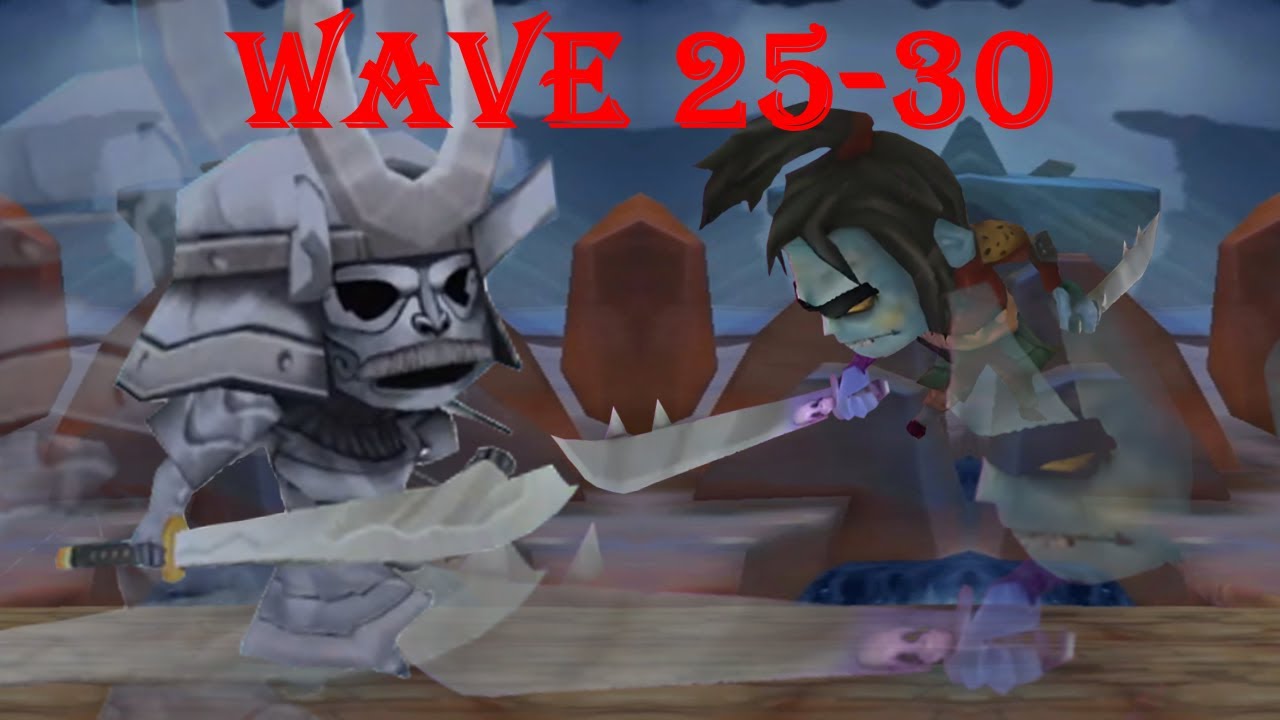 Samurai Vs Zombies Defense Wave 26-30
