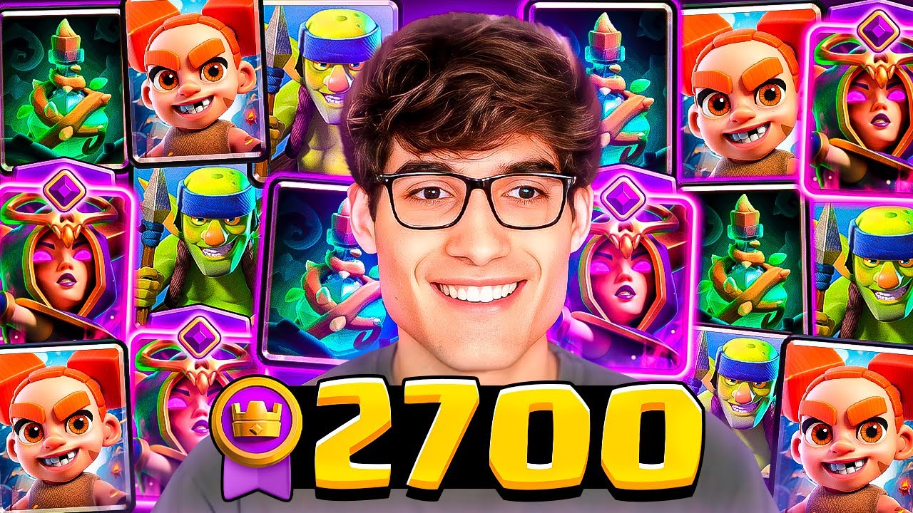 ❗IMPOSIBLE AGUANTAR TANTO SPAM DE TROPAS DE ESTE MAZO | 2700 MEDALLAS EN EL TOP MUNDIAL 🏆