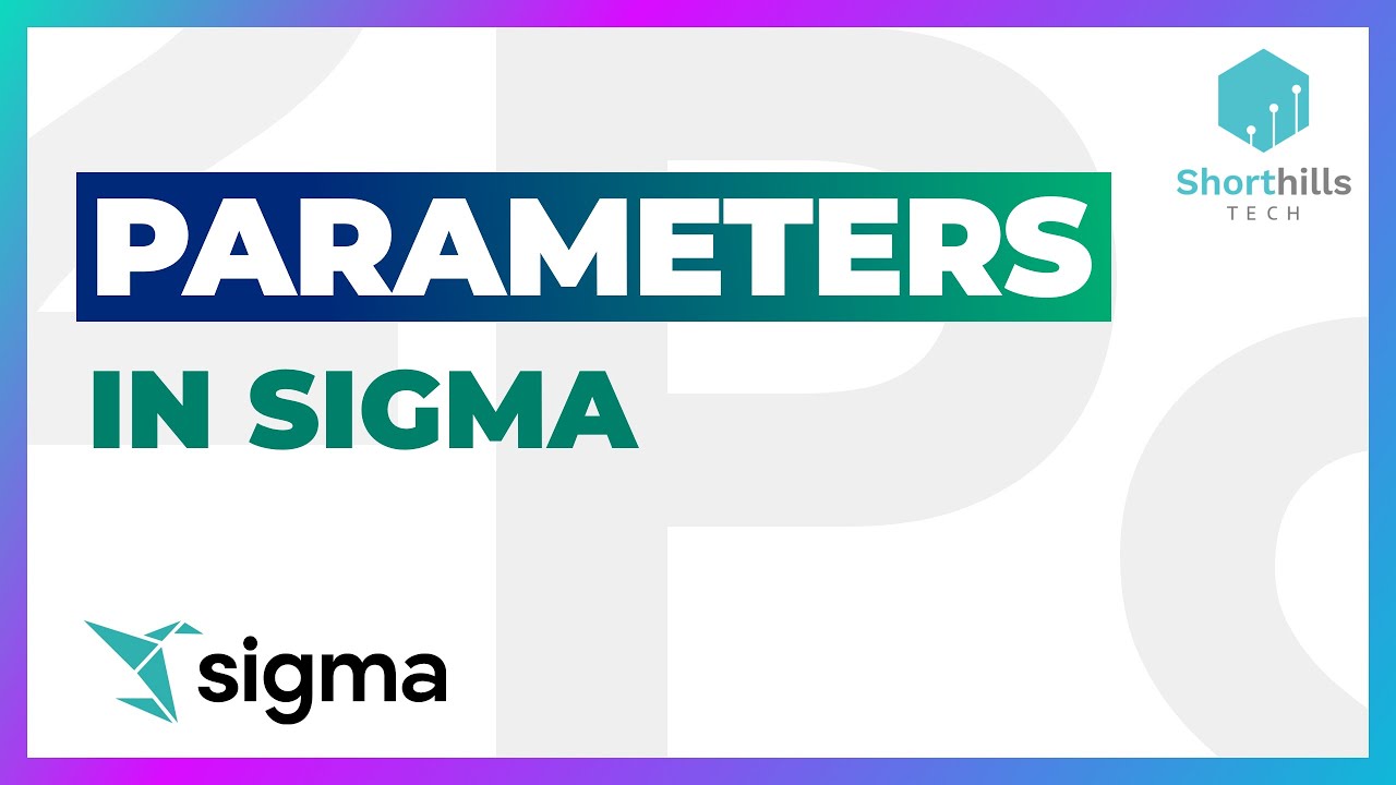 7. Параметры в Sigma!! Создание параметров в Sigma!! Вычисления с использованием Sigma