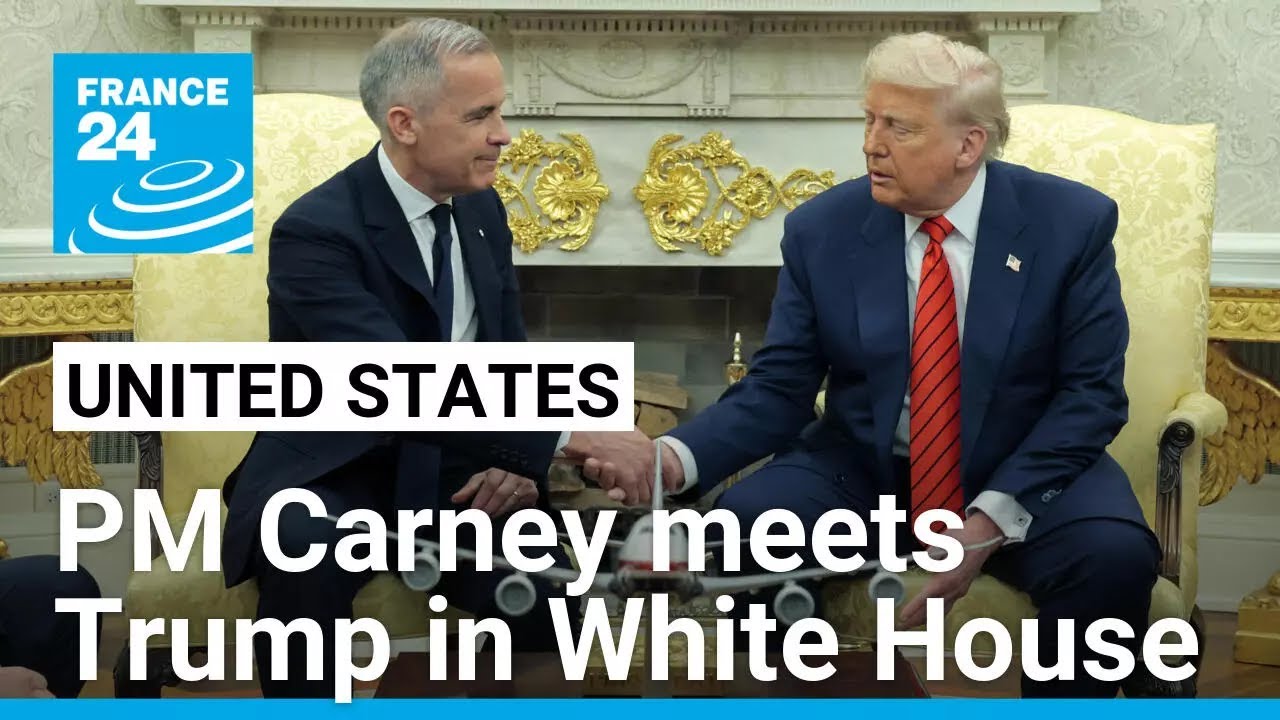 PM Carney tells Trump Canada is 'not for sale' in White House meeting &bull; FRANCE 24 English