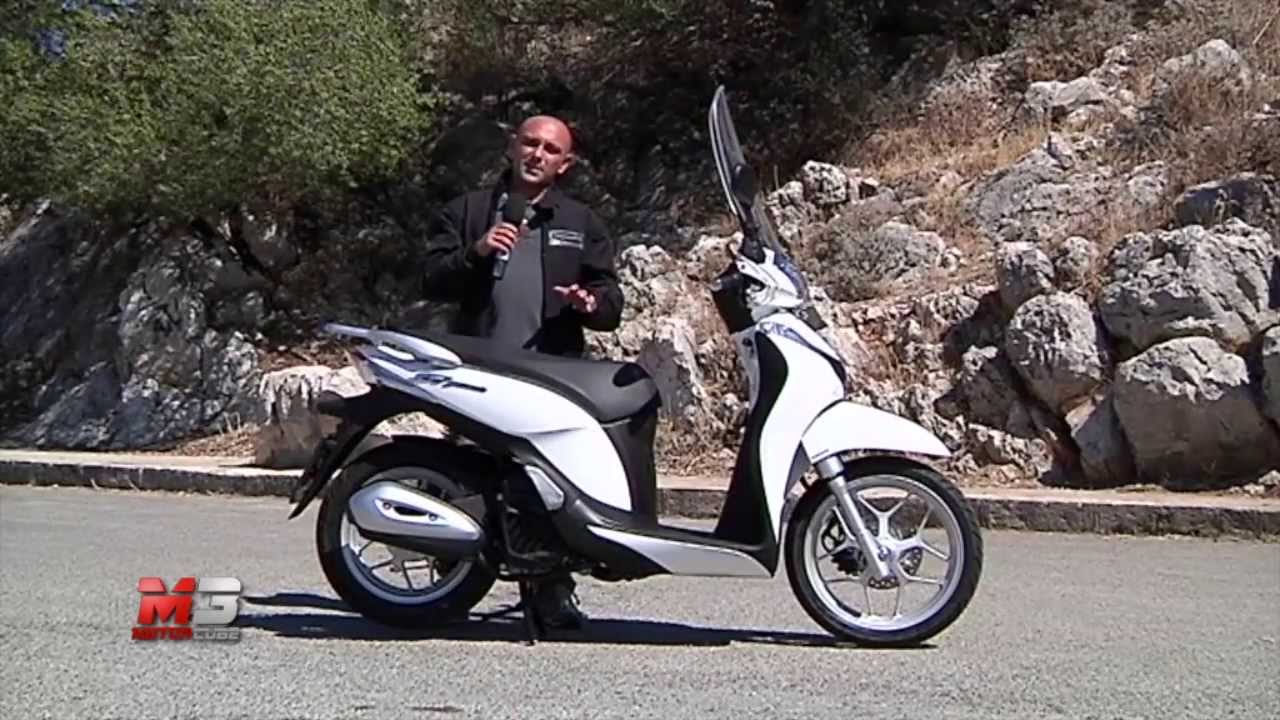 HONDA SH MODE 125 2014 - TEST DRIVE