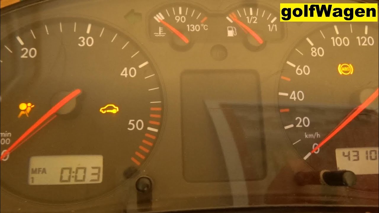 VW Golf 4 immo bypass delete emergency start PIN insert