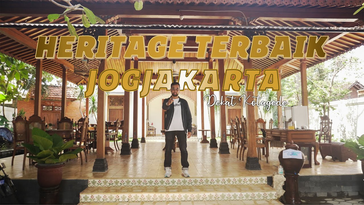 HERITAGE TERBAIK JOGJA BERNUANSA JAWA KLASIK  MASIH BARU FULL FURNISH AKSES WISATA JOGJA