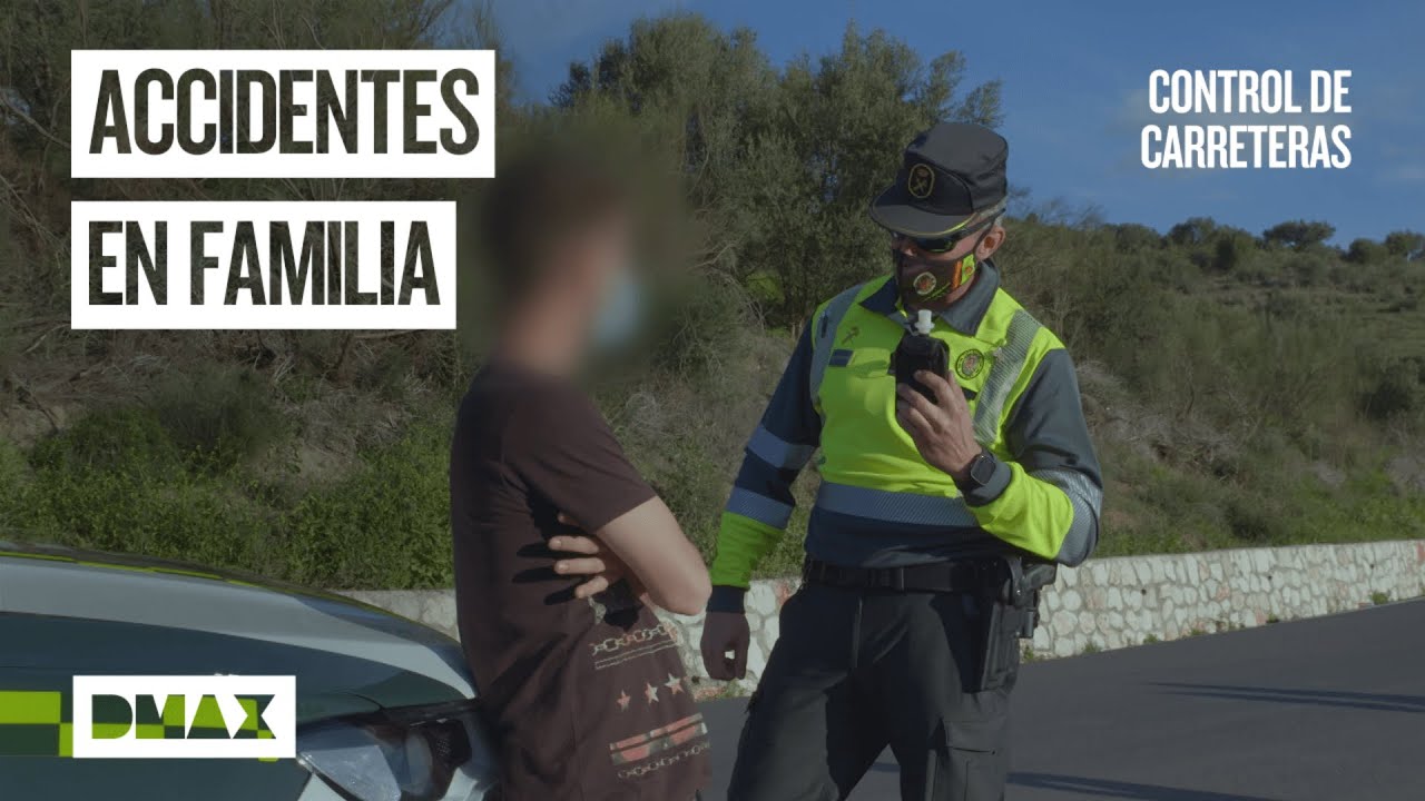 Accidentes en familia: choque frontal y vueltas de campana | Control de carreteras