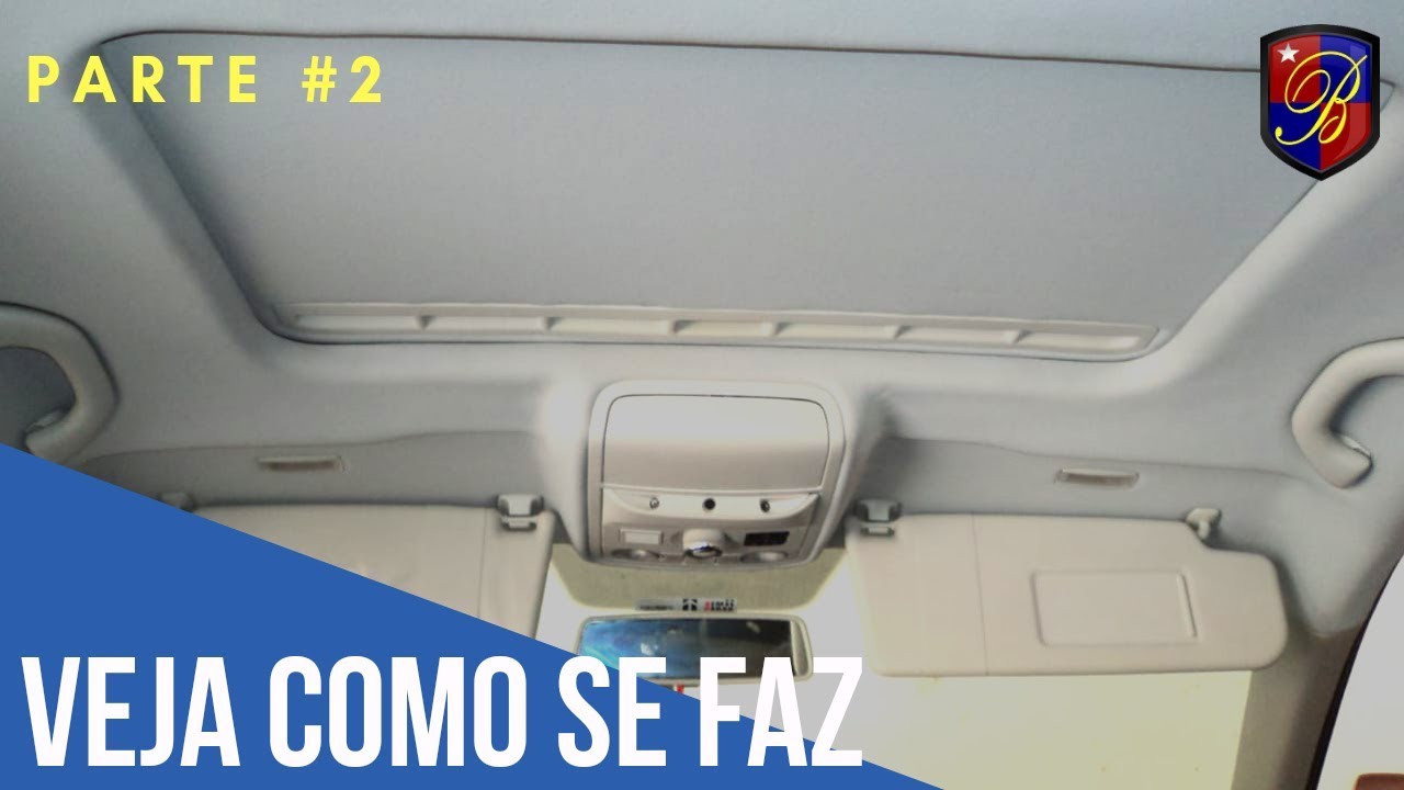 REVESTIMENTO DA CURTINA DO TETO SOLAR JETTA 2012