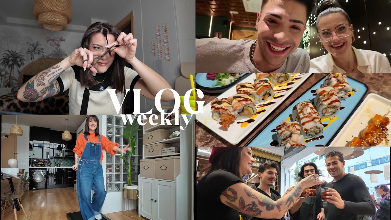 VLOG | necesitaba un cambio de look, muchas salidas ⭐️ cambiando mi armario poco a poco 💗