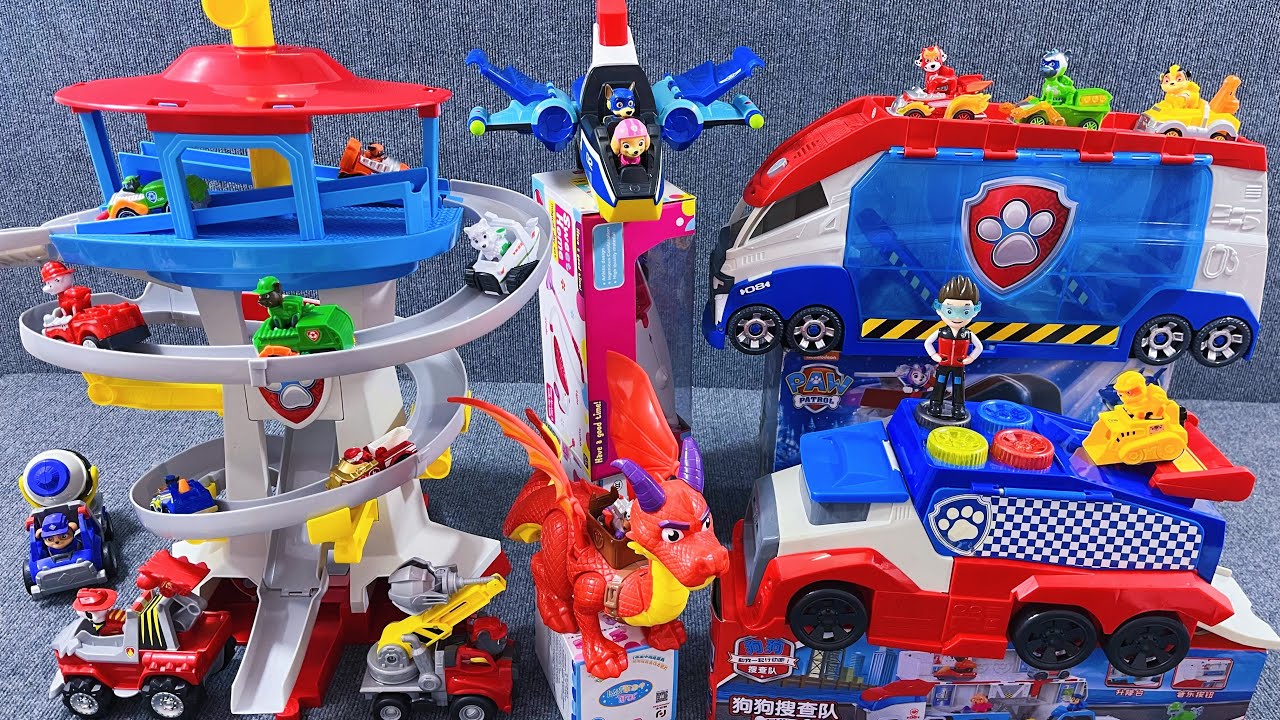 11 Minutes Satisfying with Unboxing | cool paw patrol mighty pups toys full episode ASMR Review Toys