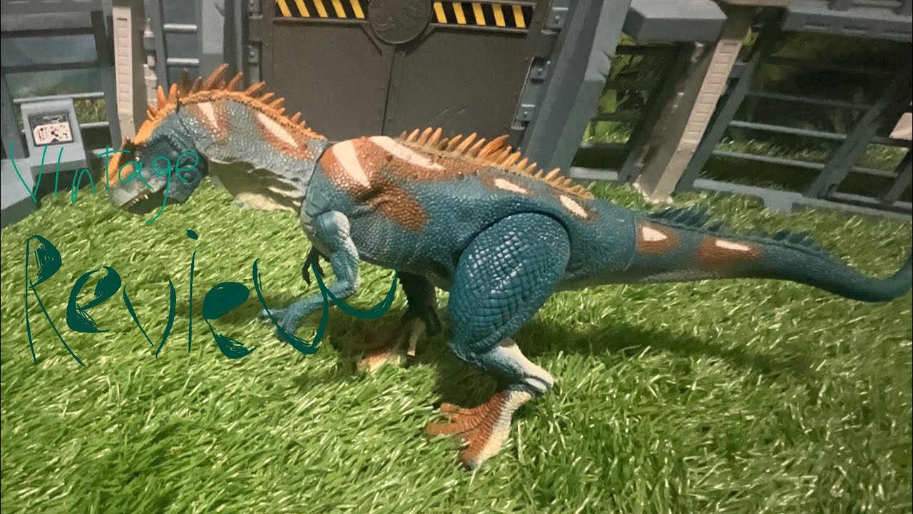 Hasbro Jurassic Park Dino showdown allosaurus review ￼