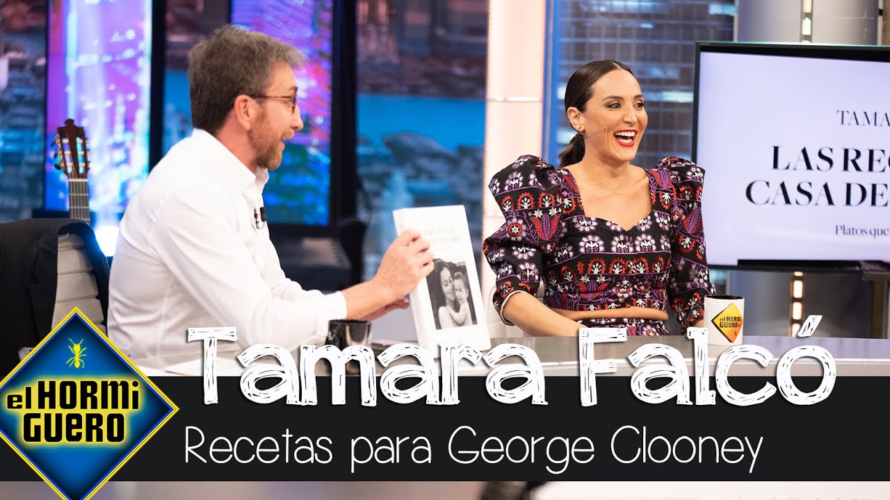 Tamara Falcó revela sus recetas para George Clooney e Isabel Díaz Ayuso - El Hormiguero