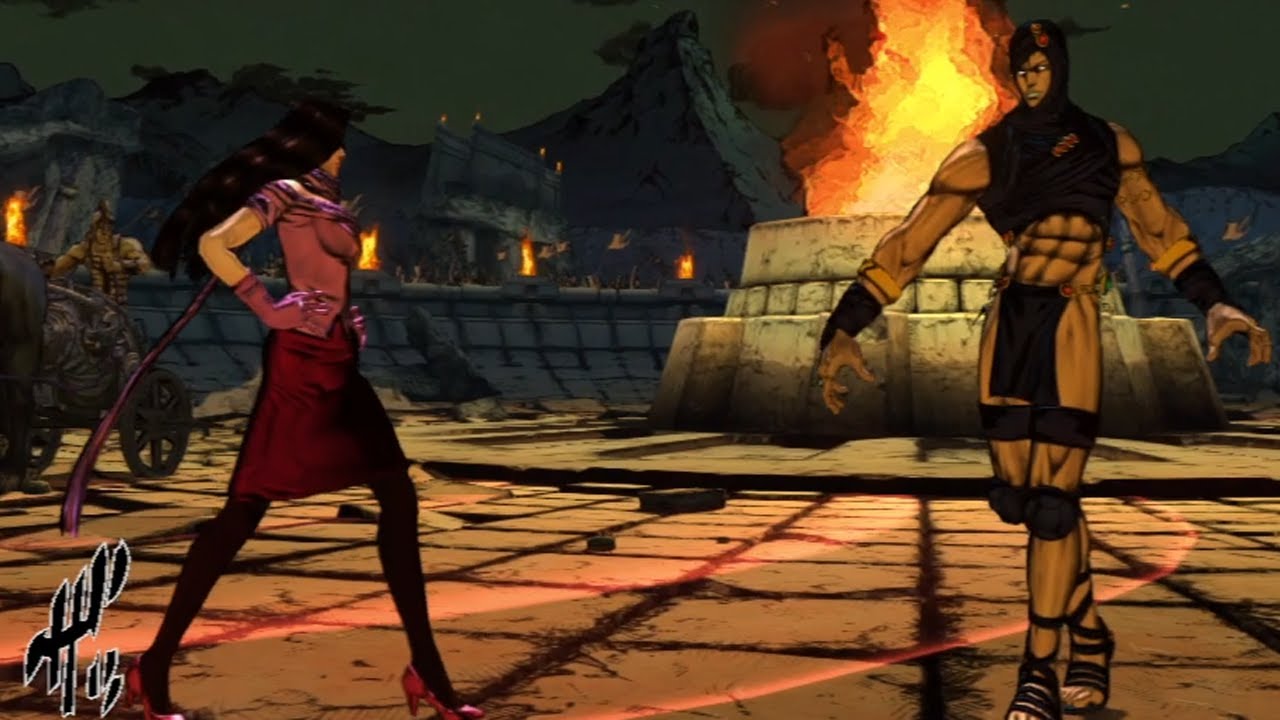 Lisa Lisa vs Kars (Hard AI) - JoJo's Bizarre Adventure All Star Battle R