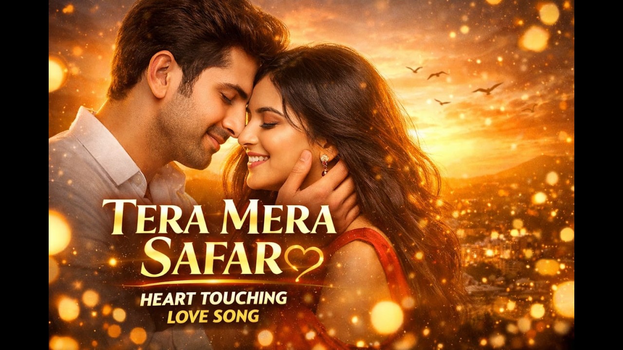 Tera Mera Safar ❤️ New Hindi Romantic Song 2026 | Heart Touching Love Song | Bollywood Style .