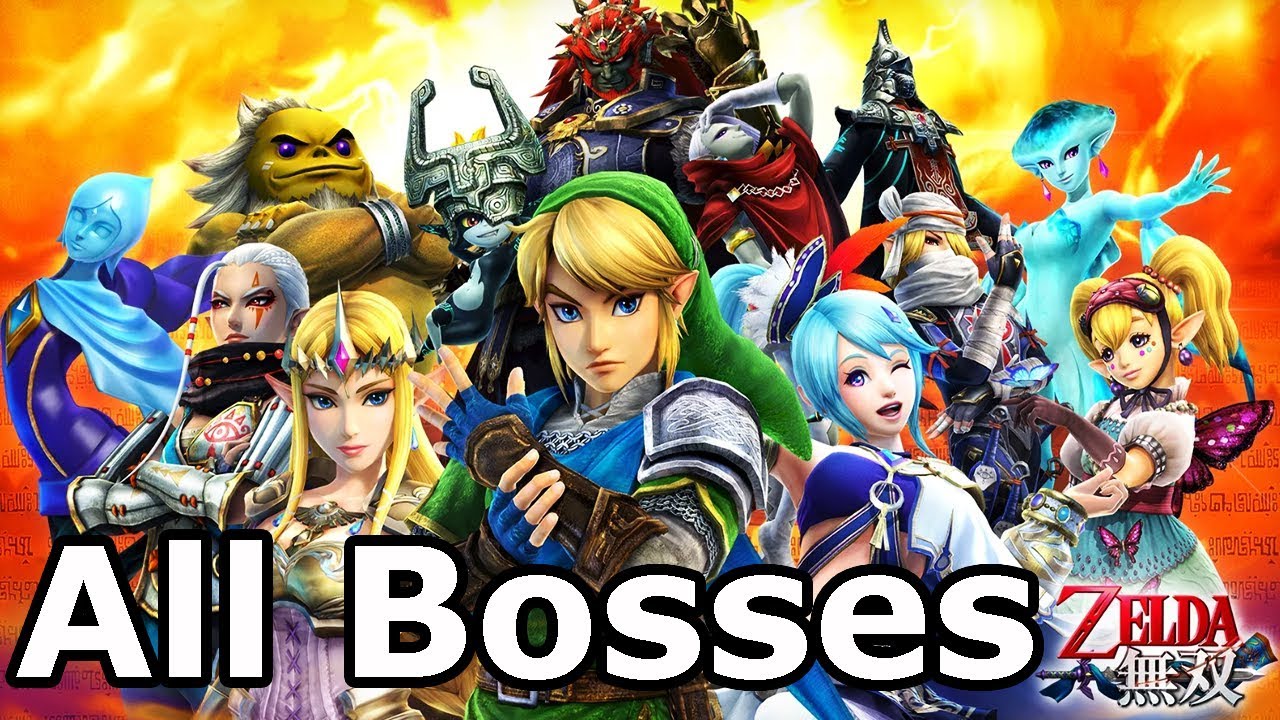Hyrule Warriors Definitive Edition - All Bosses / All Boss Fights