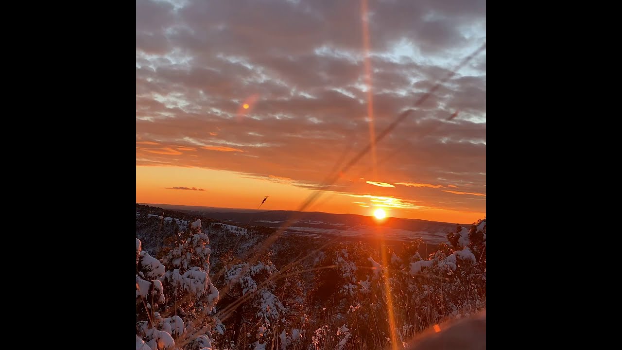 Atardecer en la Serran&iacute;a de Cuenca