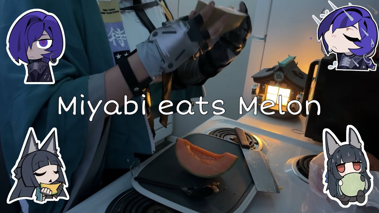 HOSHIMI MIYABI EATS MELON | ZENLESS ZONE ZERO