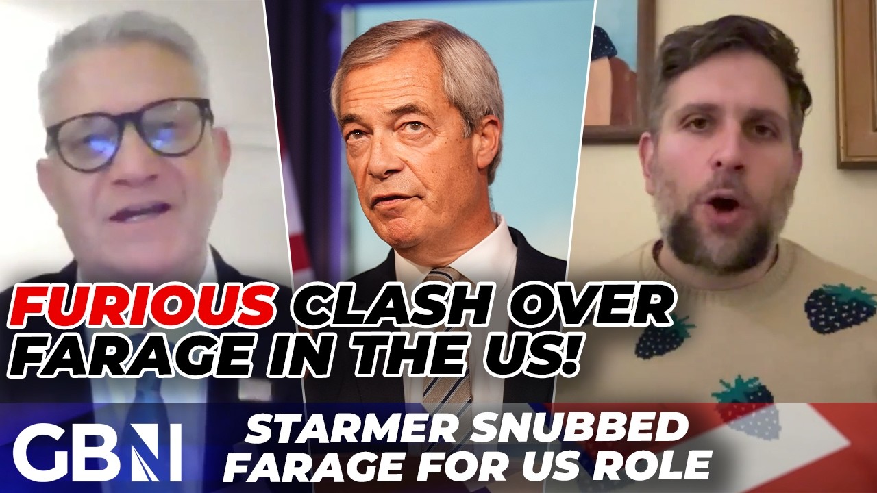 'Nigel Farage's job is to RESCUE BRITAIN!' | Starmer SNUBBED Reform leader for US role - Revealed