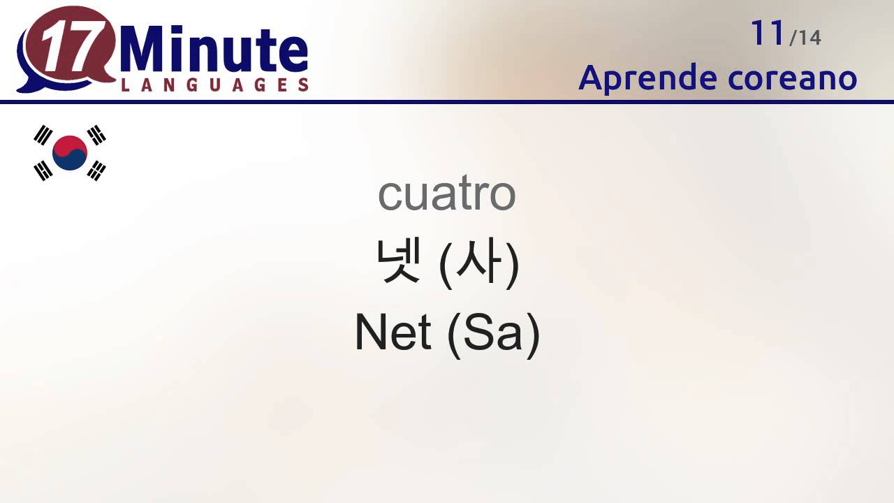 Aprende coreano de forma gratuita con nuestro nuevo formato en vídeo.
