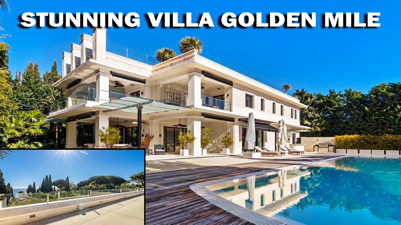 INCREÍBLE!!!! Inside an incredible luxury 9 bedroom villa on #marbella #GoldenMile Beachside.