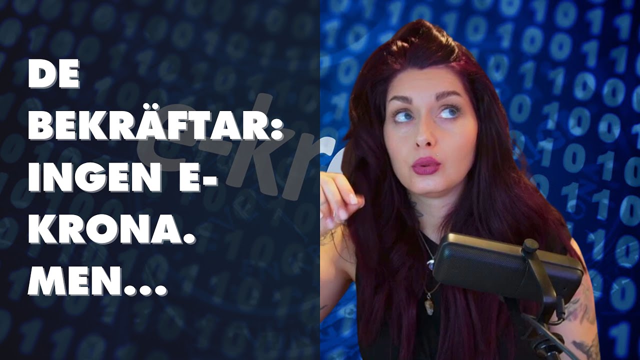 Utredning klar: Nej till E-Krona. Men, detta h&auml;nder samtidigt