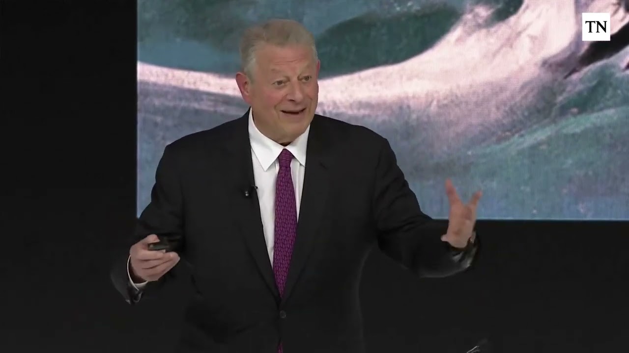 Full Al Gore speech on climate change at Davos outlines economic & health impacts of global warming