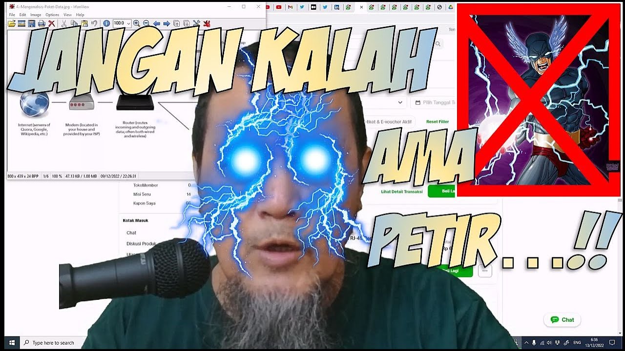 Menghindari peralatan elektronik jebol kena petir