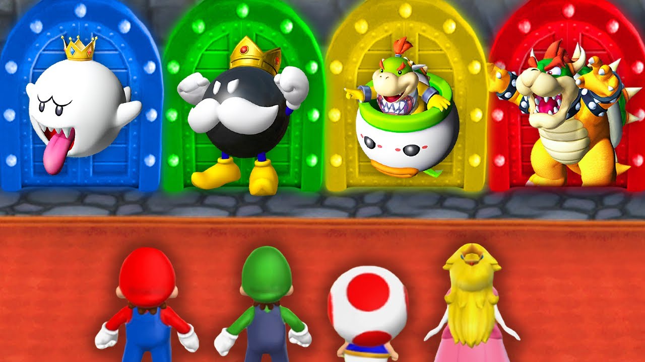 ALL Boss Battles vs. MASTER in Mario Party 9