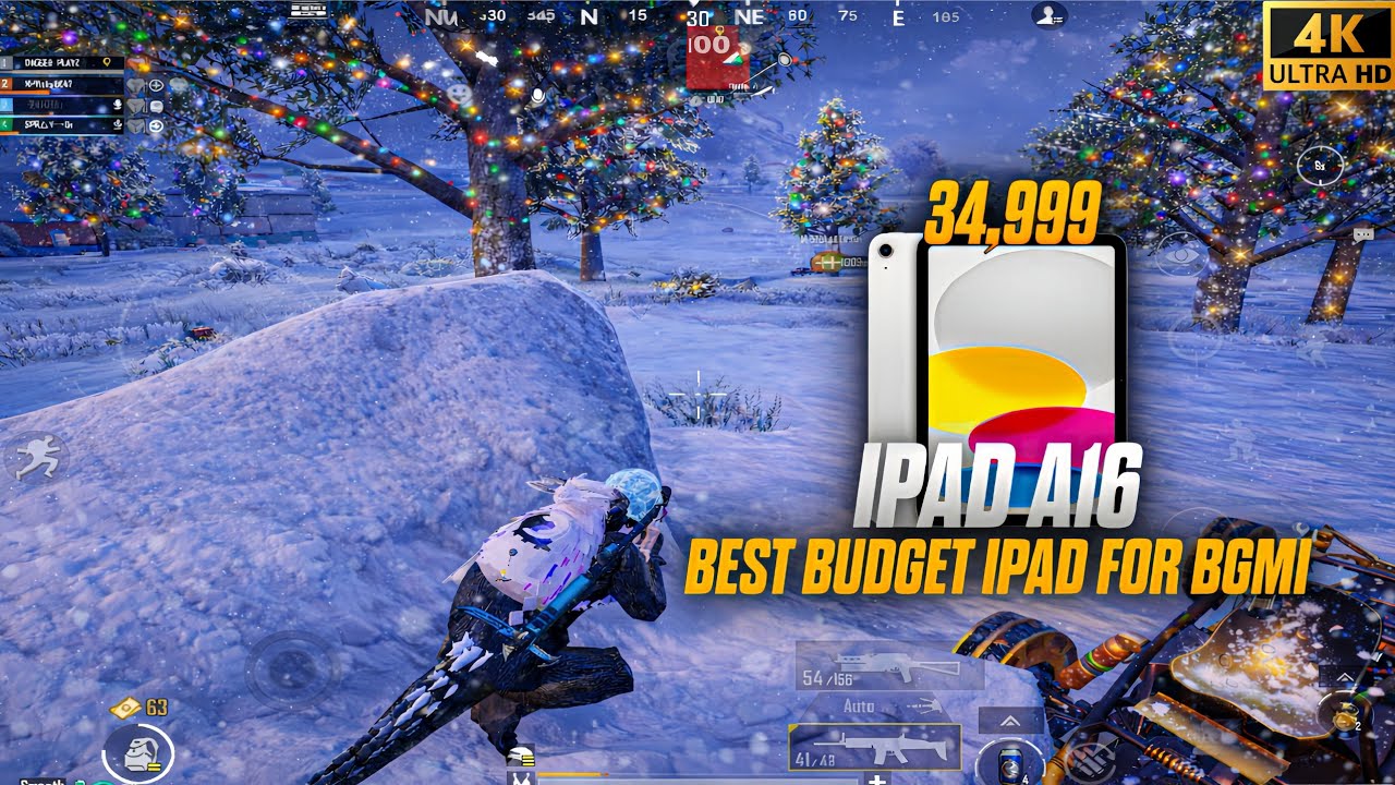 iPad 11 A16 BGMI Graphics Test (SMOOTH+ EXTREME)🔥 | PUBG Mobile Gaming 2026 | With Best Sensitivity!