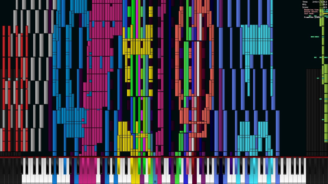 [Black MIDI] Tau | Legit Run