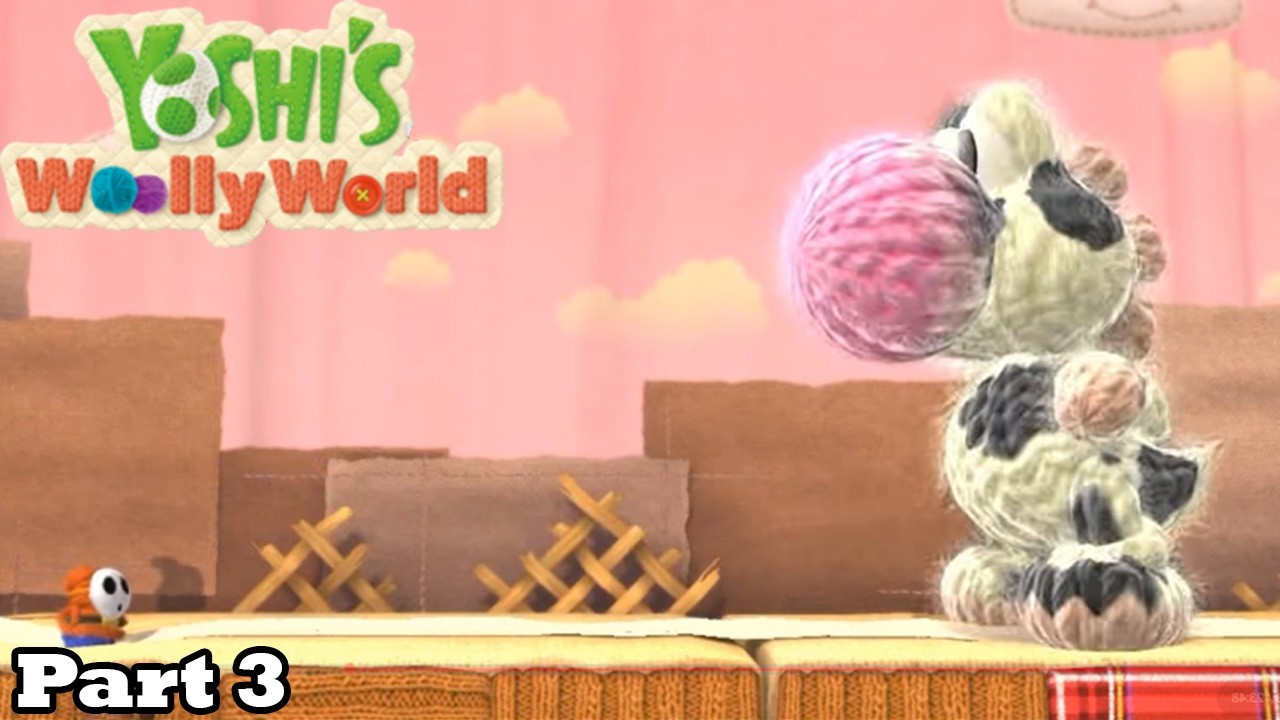 Слим играет в Yoshi's Woolly World - Часть 3
