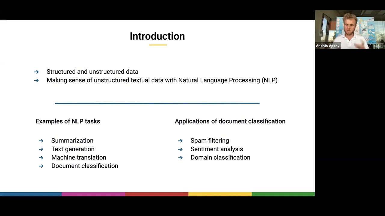Text Classification With NLP Webinar (September 2021)