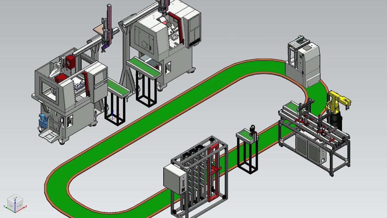 MTAB Smart Factory Digital Twin Sequence provided by MTC Pvt. Ltd.
