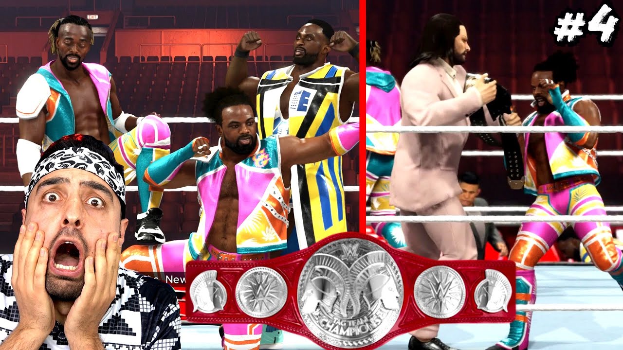 THE NEW DAY ÇETESİNE SALDIRDIK 😱 TAG TEAM KEMER MAÇI ! WWE 2K23 KARİYER #4