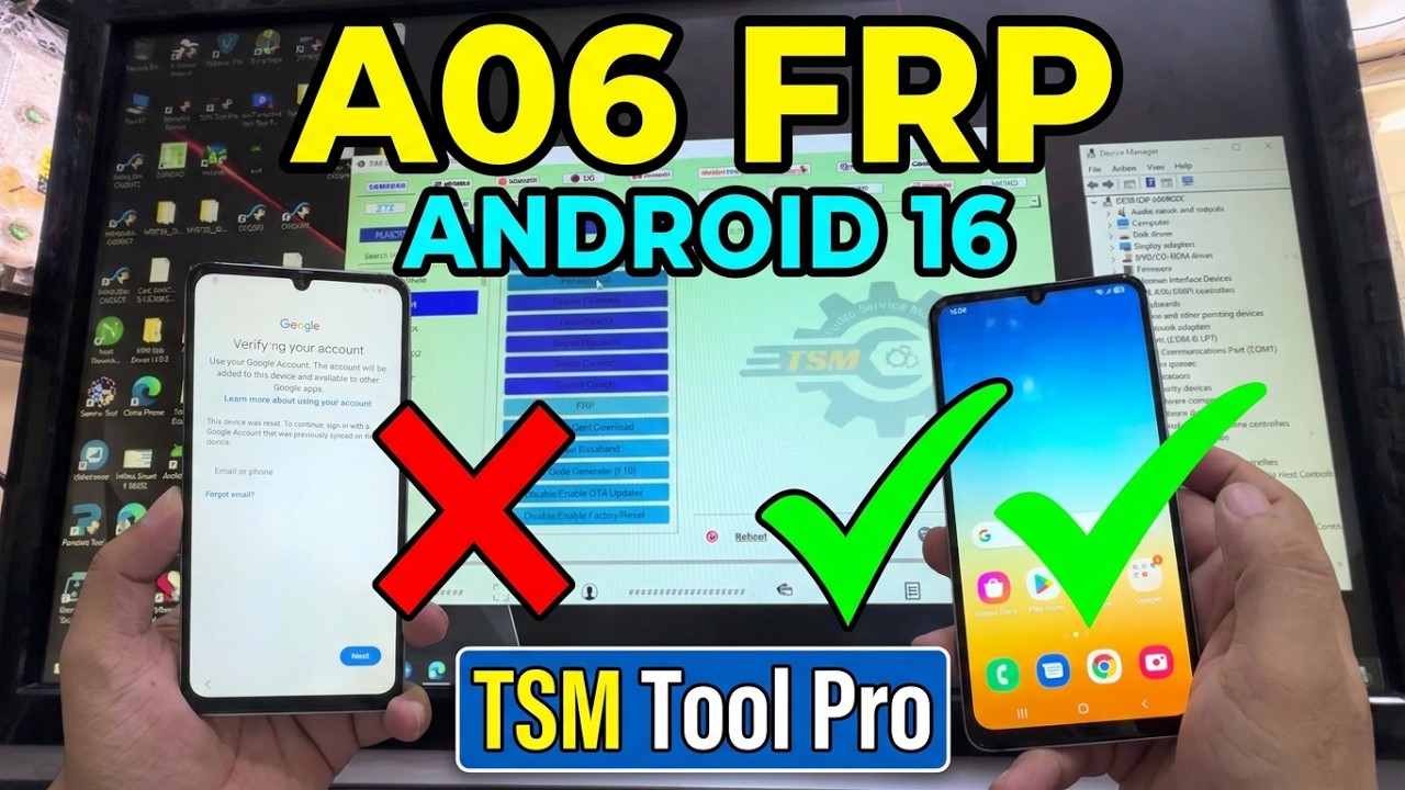 Samsung FRP Bypass 2026 Android 16 | A065F A06 5G Complete Unlock Method