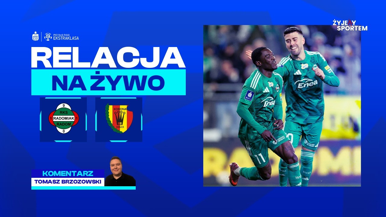 Radomiak Radom 0-1 Korona Kielce | MECZ NA ŻYWO | PKO BP Ekstraklasa | RELACJA LIVE WYNIK